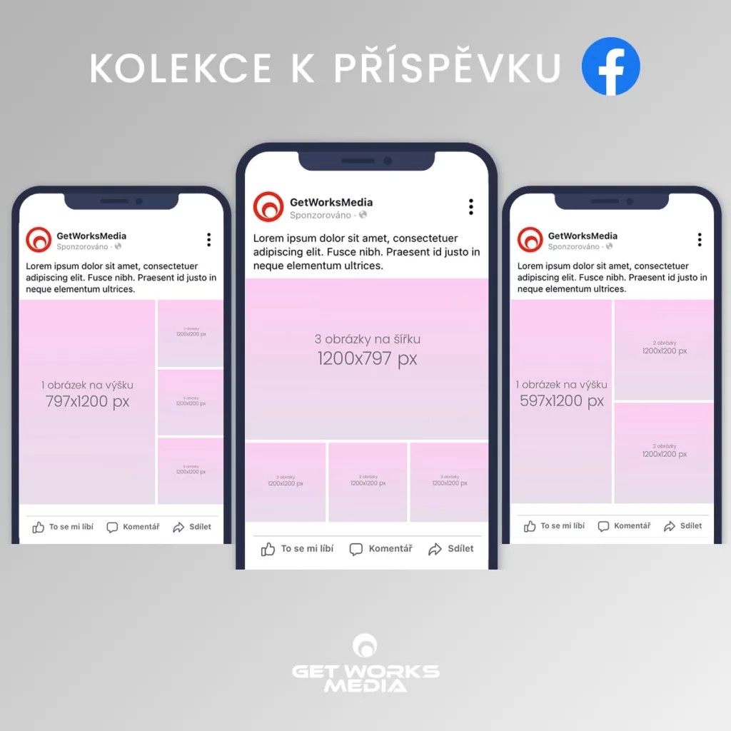 Kolekce grafiky k příspěvkům na Facebooku - 2